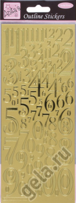 Набор объемных наклеек ANITA S