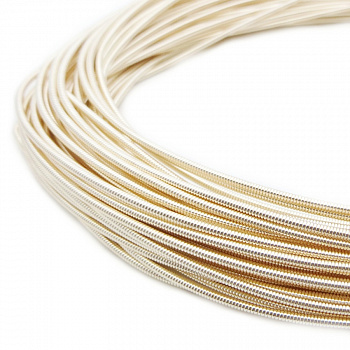 Канитель жесткая KAN/MS1-12 матовый, розовое золото