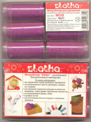 Микробисер Zlatka® 6 х 30 г MGB