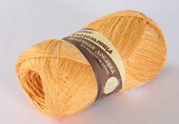 Хозяюшка-рукодельница (оранжевый, носочная добавка)