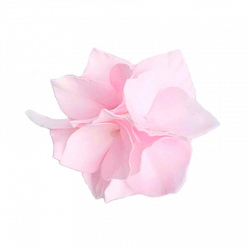 Ревелюровые цветы "FomFantasy" Г-004, гортензия (4,5 * 3 см)  цв.св.розовый
