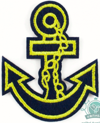 Термоаппликация LA143  60 х 70 mm, упак/ 5шт.