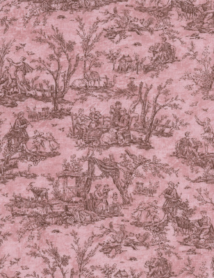 Ткань Timeless Treasures 100% хлопок, ширина 110 см, Paris-C3788-Pink