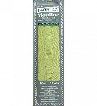 Мулине Спираль «Madeira»100% хлопок, 10 м 1409
