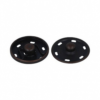 Кнопки пришивные KLМ300 металл "Gamma" d 30 мм 10 шт. №04 под медь