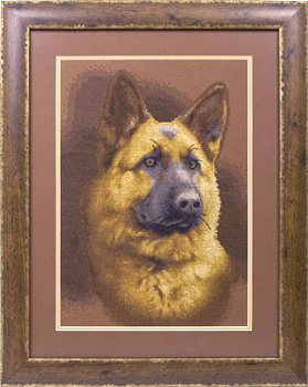 Набор для вышивания «Panna» Ж-0991 Мухтар,25 x 36 см