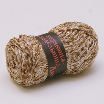 Хозяюшка-рукодельница (коричневый меланж, люкс)