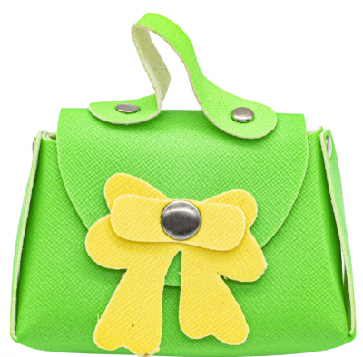 Сумочка с бантом 8,5*6,3 см., зеленый AR1197